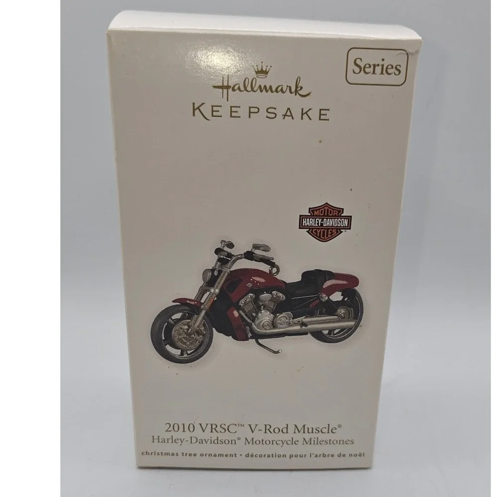 Hallmark Keepsake Harley-Davidson Motorcycle Milestones Ornaments Set 6 2006-11